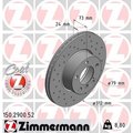 Zimmermann BRAKE DISC - SPORT/COATED 150.2900.52